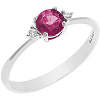 ring Engagement Solitaire Comete Punti Luce Colore ANB 2484