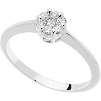 ring Engagement Solitaire Comete Rose di diamanti ANB 2547