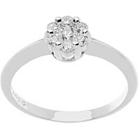 ring Engagement Solitaire Comete Rose di diamanti ANB 2548