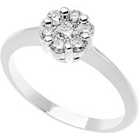 ring Engagement Solitaire Comete Rose di diamanti ANB 2549