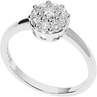 ring Engagement Solitaire Comete Rose di diamanti ANB 2596