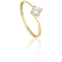 ring Engagement Solitaire GioiaPura Oro 375 GP9-S162313