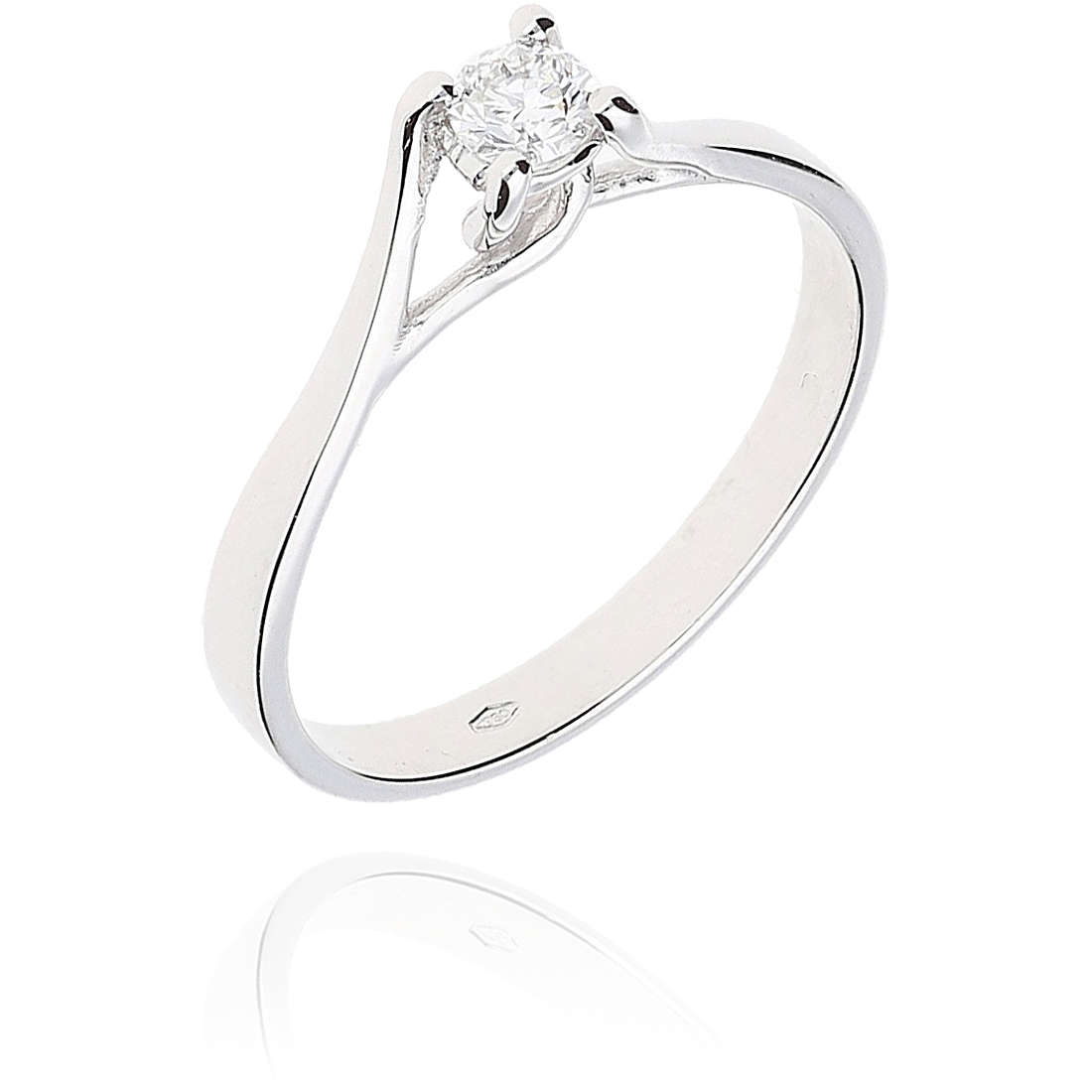 ring Engagement Solitaire GioiaPura Oro e Diamanti GIPSD10-18