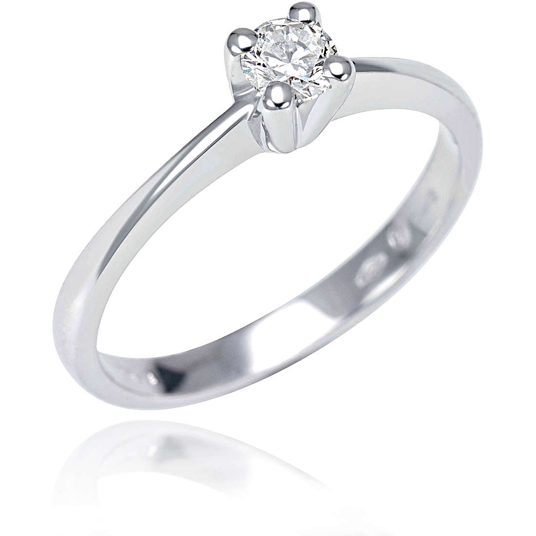 ring Engagement Solitaire GioiaPura Oro e Diamanti GIPSD15-04