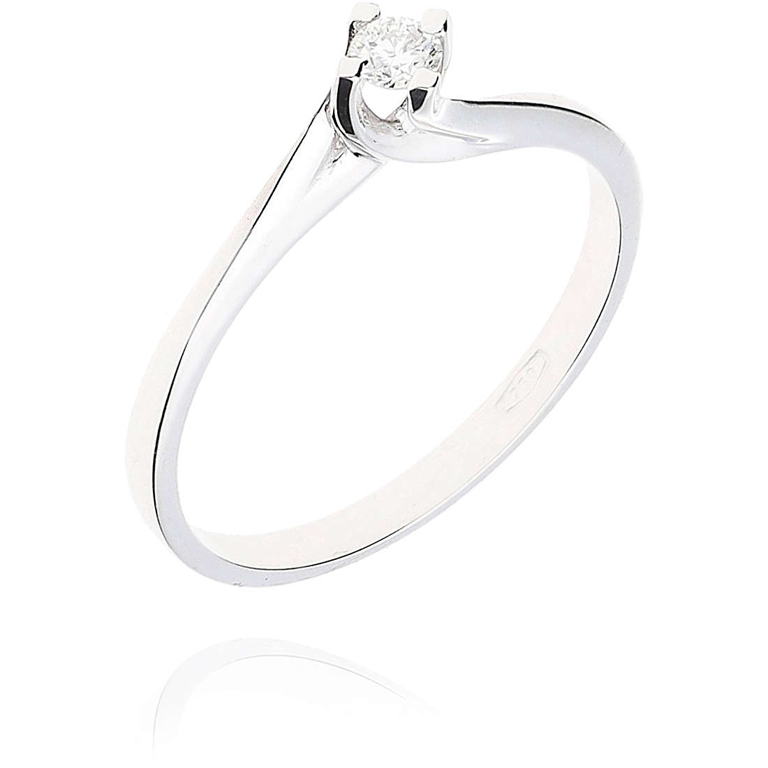 ring Engagement Solitaire GioiaPura Oro e Diamanti GIPSD25-10