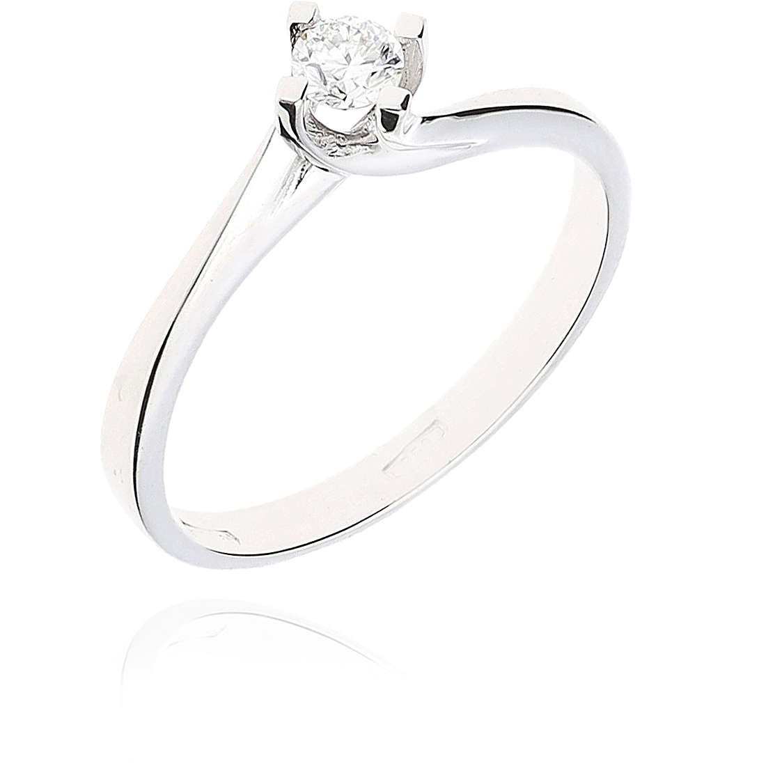 ring Engagement Solitaire GioiaPura Oro e Diamanti GIPSD25-15