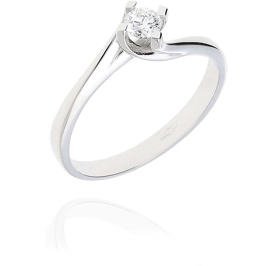 ring Engagement Solitaire GioiaPura Oro e Diamanti GIPSD25-18