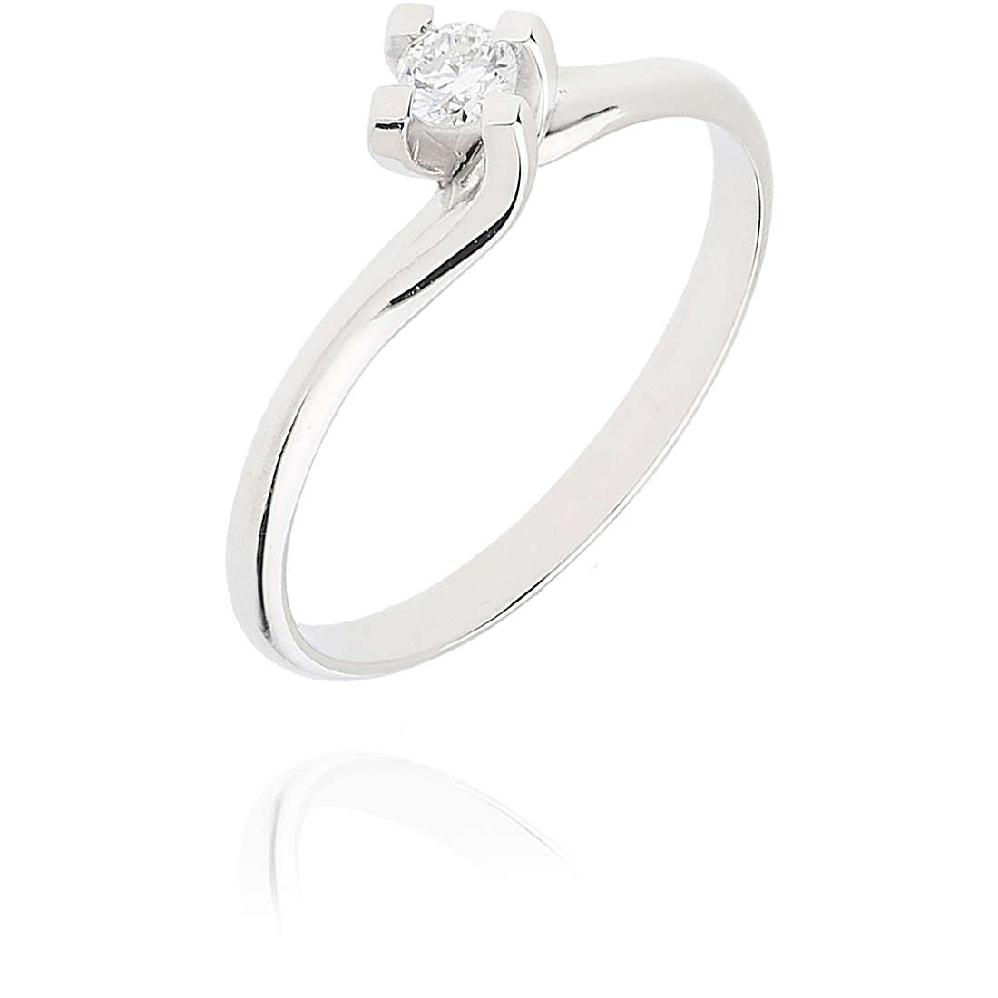 ring Engagement Solitaire GioiaPura Oro e Diamanti GIPSD41-08