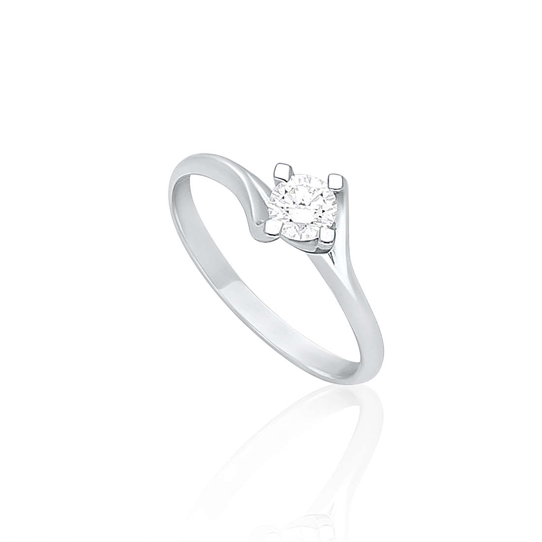 ring Engagement Solitaire GioiaPura Oro e Diamanti GIPSD41-30