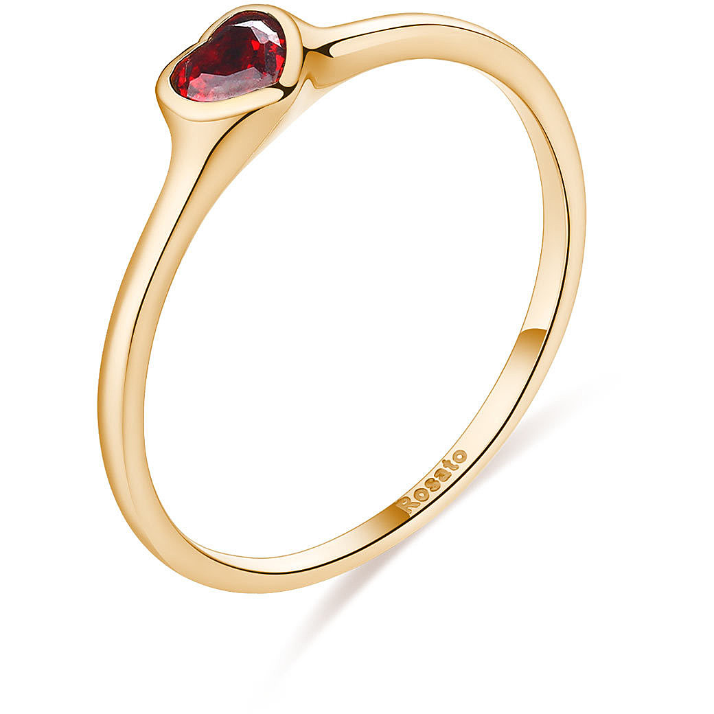 ring Engagement Solitaire Rosato Gold RGAA004B