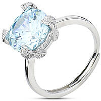 ring jewel 925 Silver woman jewel Zircons AN486A