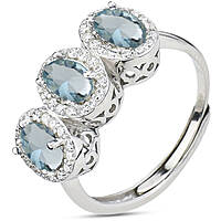 ring jewel 925 Silver woman jewel Zircons AN489A