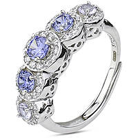 ring jewel 925 Silver woman jewel Zircons AN490B