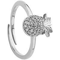 ring jewel 925 Silver woman jewel Zircons GAN017