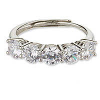 ring jewel 925 Silver woman jewel Zircons J7163 M16