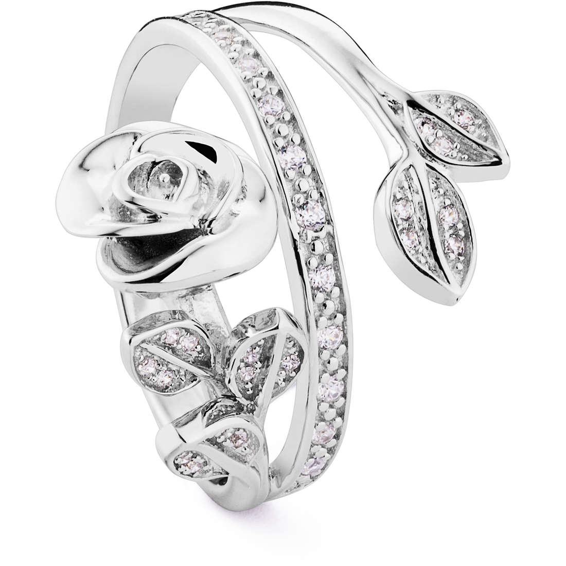 ring jewel 925 Silver woman jewel Zircons RMH32D