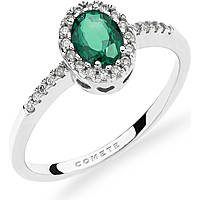 ring jewel Gold woman jewel Diamond, Emerald ANB 1893