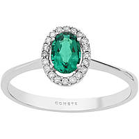 ring jewel Gold woman jewel Diamond, Emerald ANB 2358