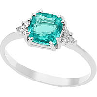 ring jewel Gold woman jewel Diamond, Emerald ANB 2490