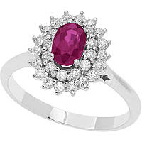 ring jewel Gold woman jewel Diamond, Ruby ANB 2622