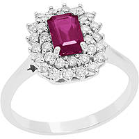 ring jewel Gold woman jewel Diamond, Ruby ANB 2624