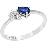 ring jewel Gold woman jewel Sapphire, Diamond ANB 2629