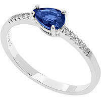 ring jewel Gold woman jewel Sapphire, Diamond ANB 2633