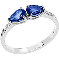 ring jewel Gold woman jewel Sapphire, Diamond ANB 2635