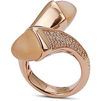 ring jewel Jewellery woman jewel Zircons, Crystals KAN011RO