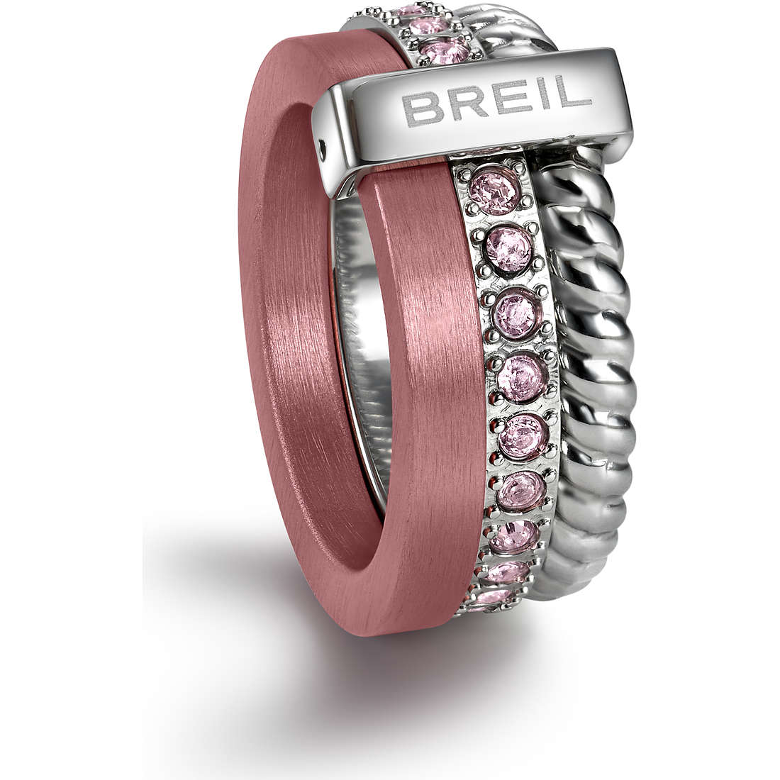 ring jewel Steel woman jewel Crystals TJ1721