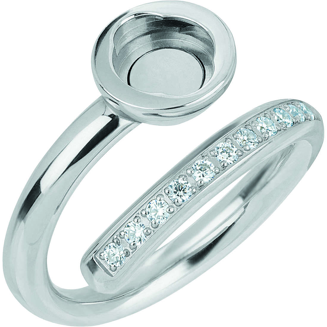 ring jewel Steel woman jewel Crystals TJ2447
