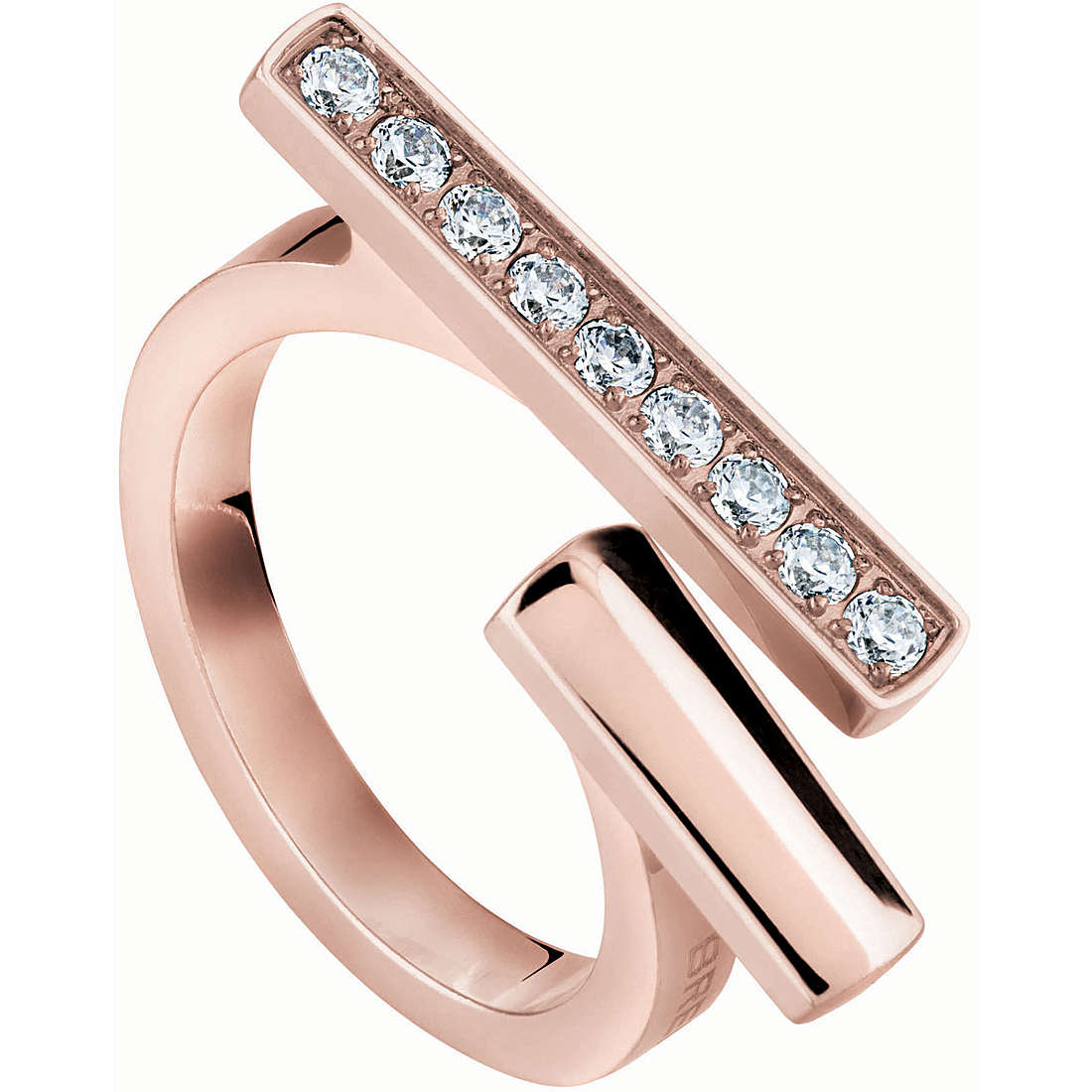 ring jewel Steel woman jewel Crystals TJ2555