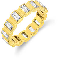ring jewel woman Steel colour Gold KA007G14