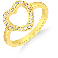 ring jewel woman Steel colour Gold KA024G14