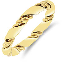 ring jewel woman Steel colour Gold KA026G12