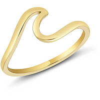 ring jewel woman Steel colour Gold KA028G16