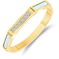 ring jewel woman Steel colour Gold KA029G19