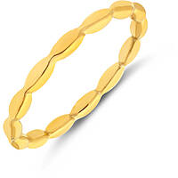ring jewel woman Steel colour Gold KA031G14
