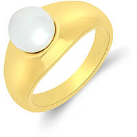 ring jewel woman Steel colour Gold KA036G16