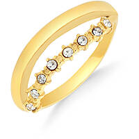 ring jewel woman Steel colour Gold KA050G12
