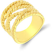 ring jewel woman Steel colour Gold KA060G16