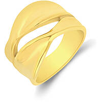 ring jewel woman Steel colour Gold KA061G20