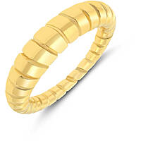 ring jewel woman Steel colour Gold KA062G12