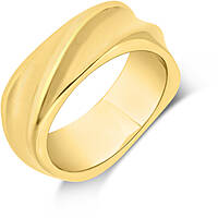 ring jewel woman Steel colour Gold KA067G14