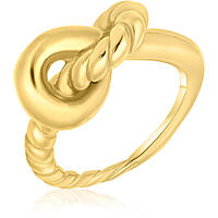 ring jewel woman Steel colour Gold KA068G12