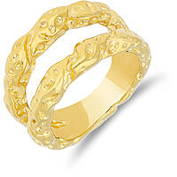 ring jewel woman Steel colour Gold KA069G14