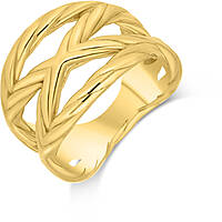 ring jewel woman Steel colour Gold KA072G12