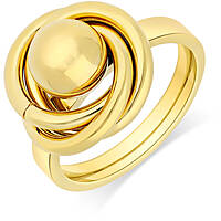 ring jewel woman Steel colour Gold KA074G12