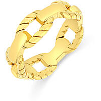 ring jewel woman Steel colour Gold KA082G14