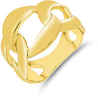 ring jewel woman Steel colour Gold KA083G14